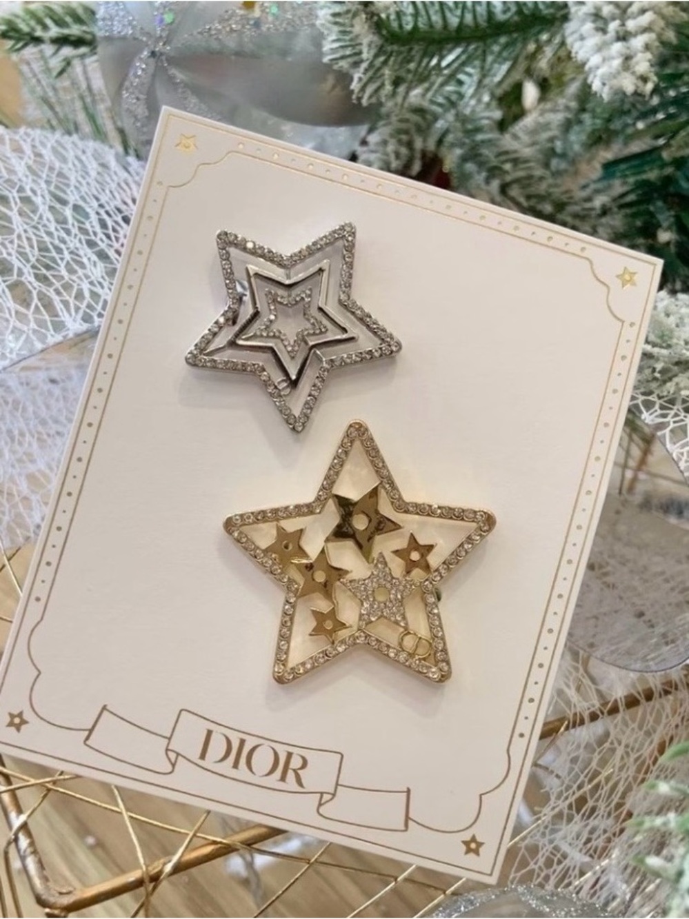 Dior Beauty Star Hair Clips